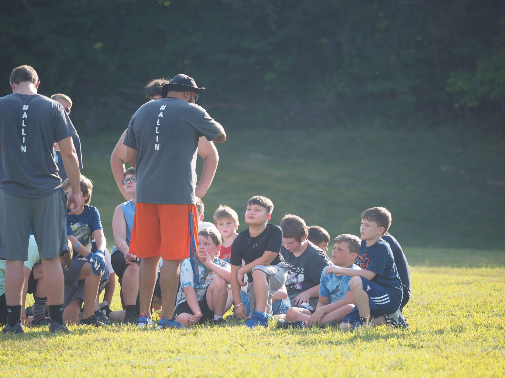 Bassett football camp